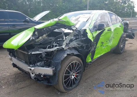 2018 Mercedes-Benz Glc Coupe 43 4Matic Amg z USA, uszkodzony, nr VIN WDC0J6EB4JF340500